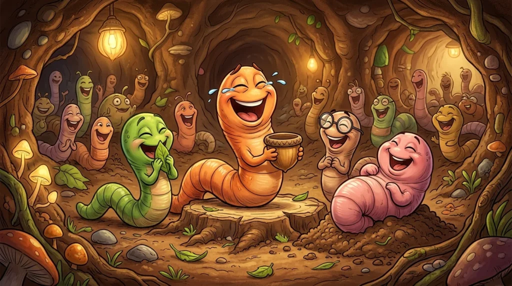 worm jokes